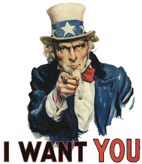 I WANT YOU FOR GiWY!